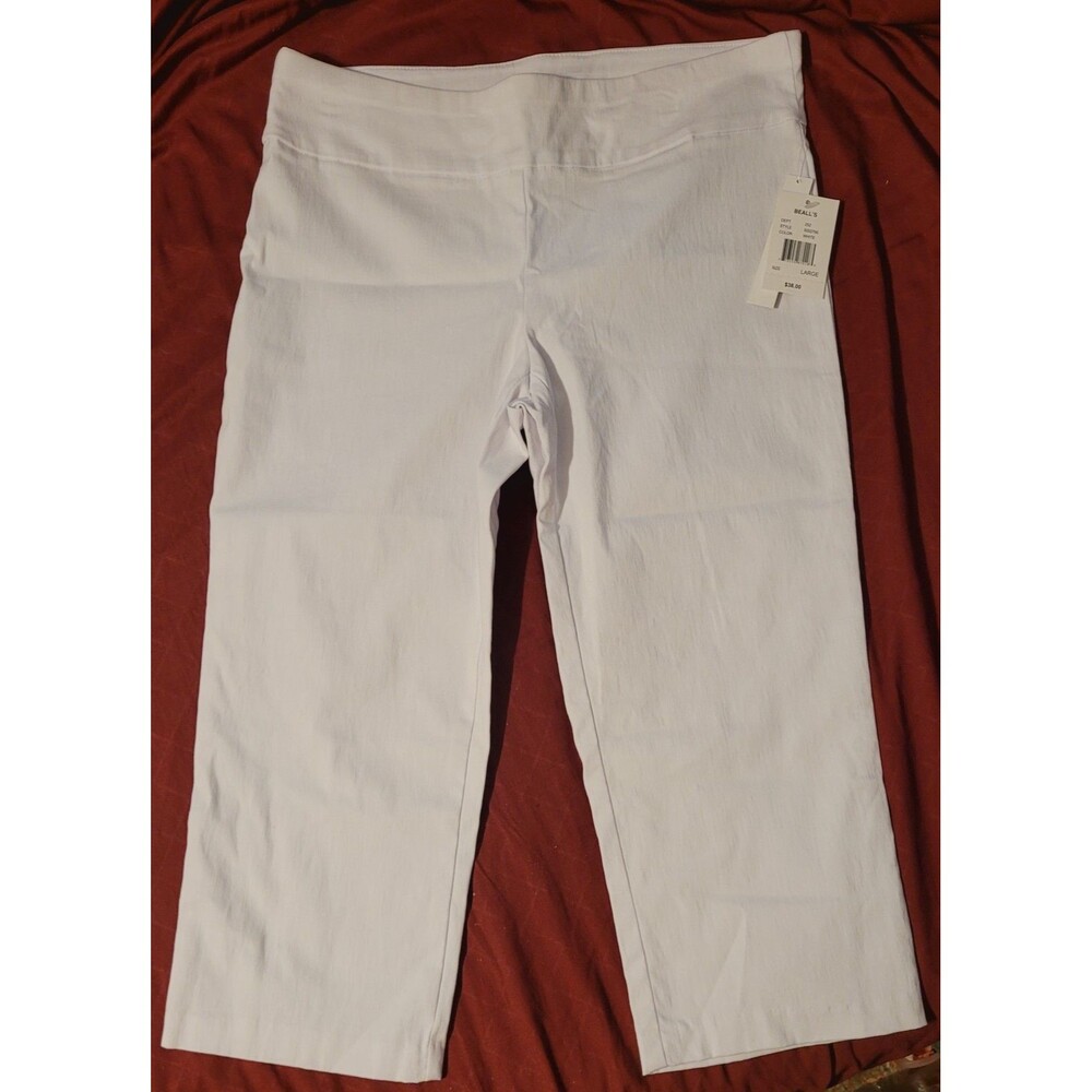 NWT Joe Benbasset Stretch Capri Pants Women's Size Large